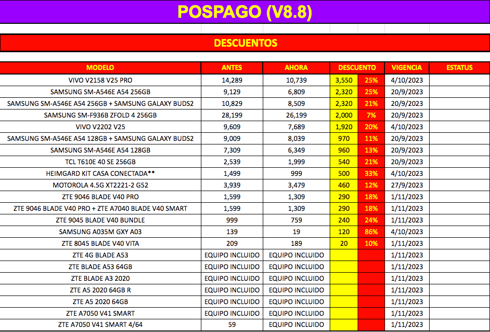 MEJOR PROMO DE LA SEMANA semana 35 del 2023 V8.8