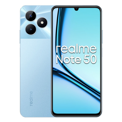 REALME Note 50 modelo RMX3834 azul